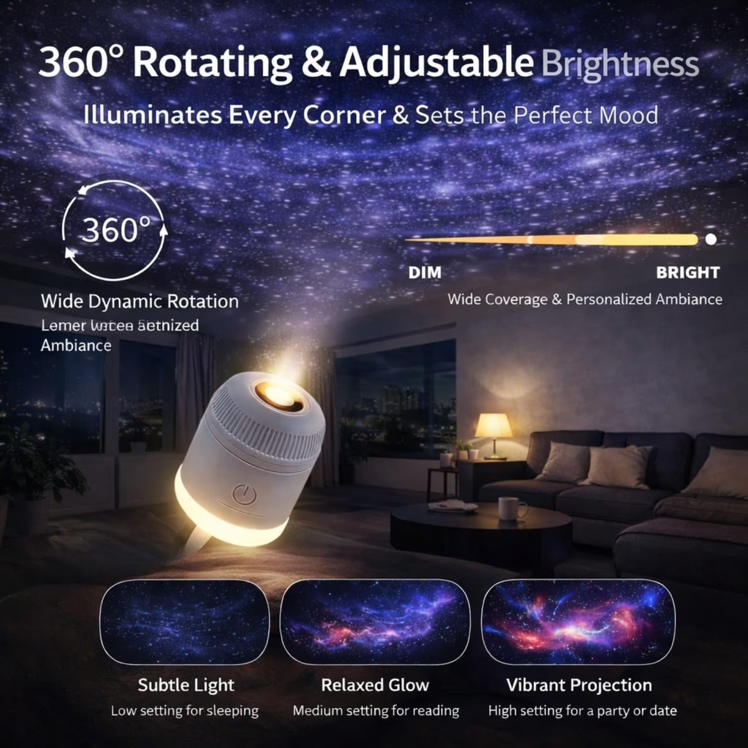 Starry Sky Galaxy Lights